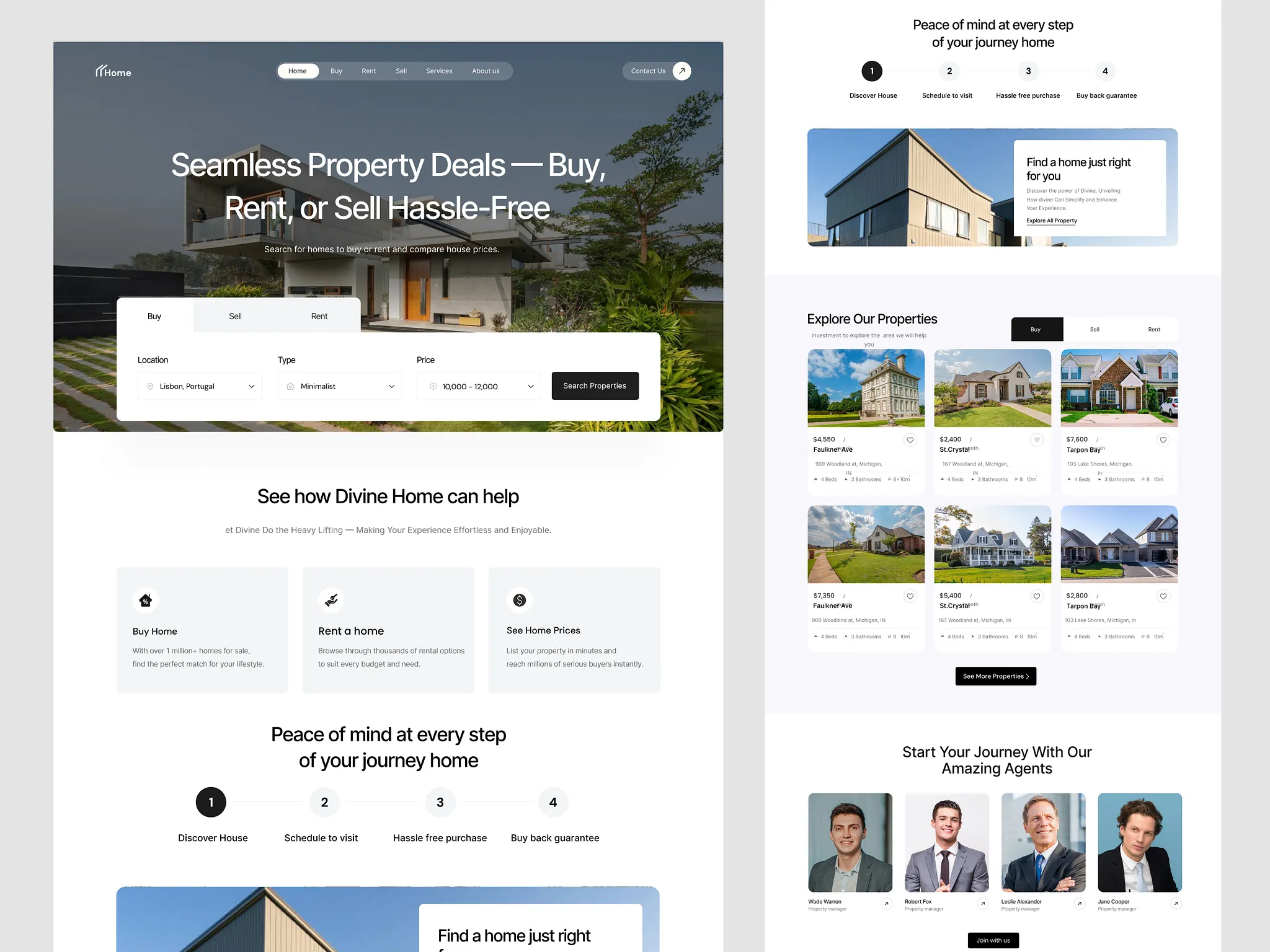 PrimeEstate Real Estate Portal